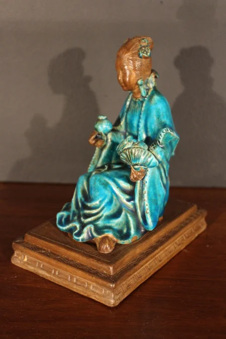 Paire de statues chinoises