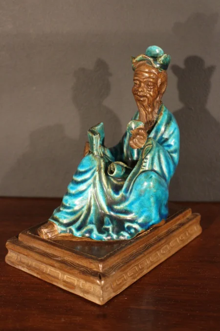 Paire de statues chinoises