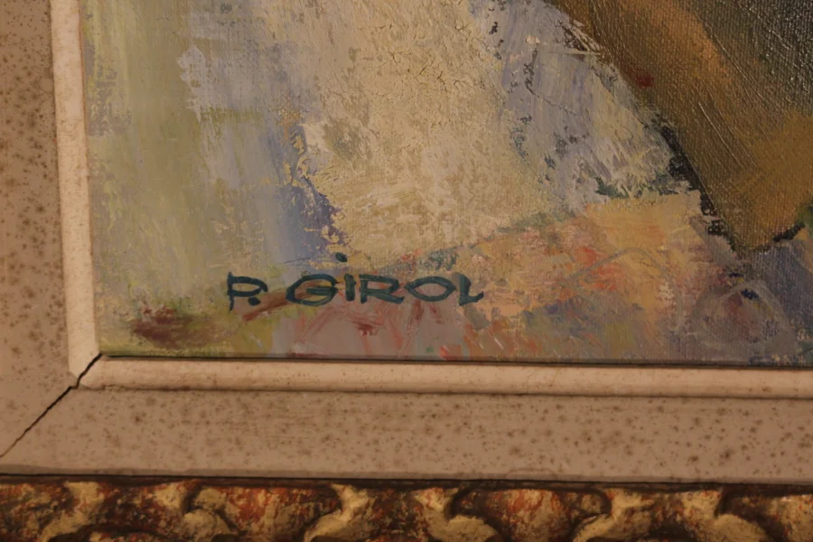 Peinture de P.Girol