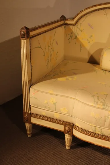 Canapé bergère Louis XVI