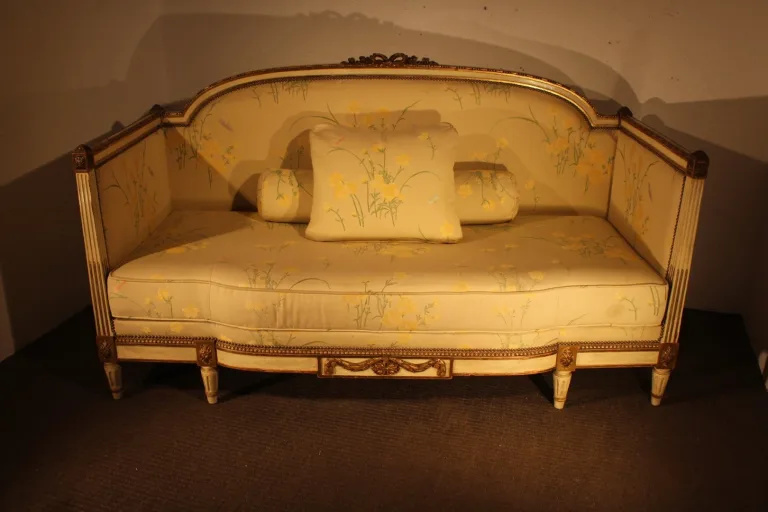 Canapé bergère Louis XVI