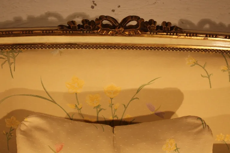 Canapé bergère Louis XVI
