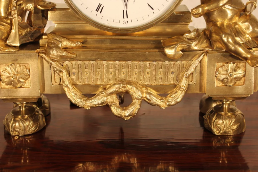 Pendule aux chérubins de Béchot