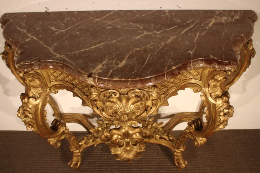 KONSOLENTISCH IM FRANZÖSISCHEN REGENCY-STIL
