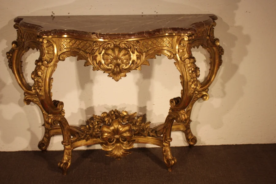 KONSOLENTISCH IM FRANZÖSISCHEN REGENCY-STIL