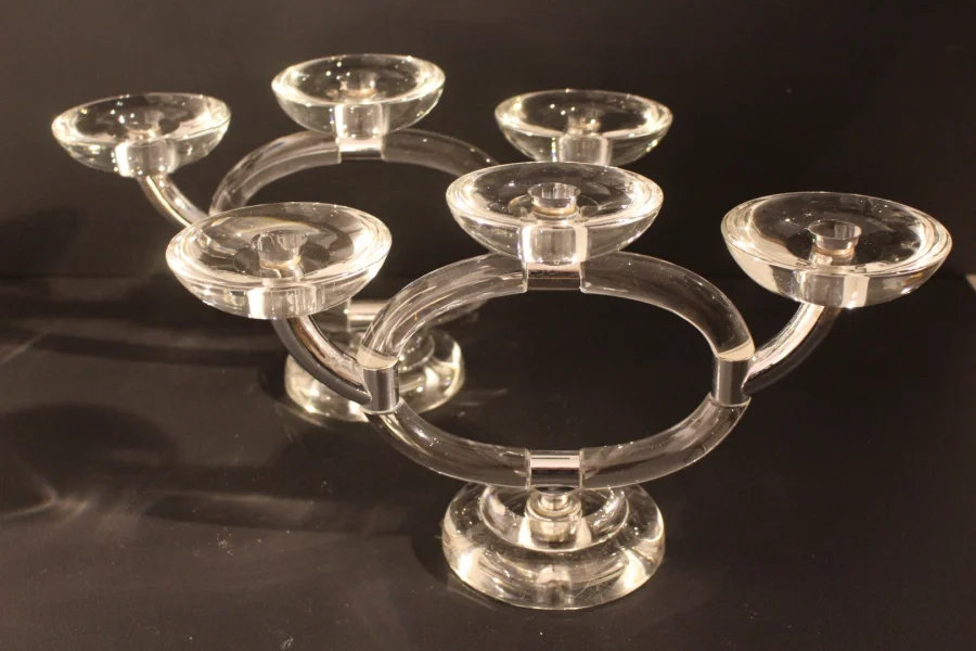 Paire de bougeoirs1960