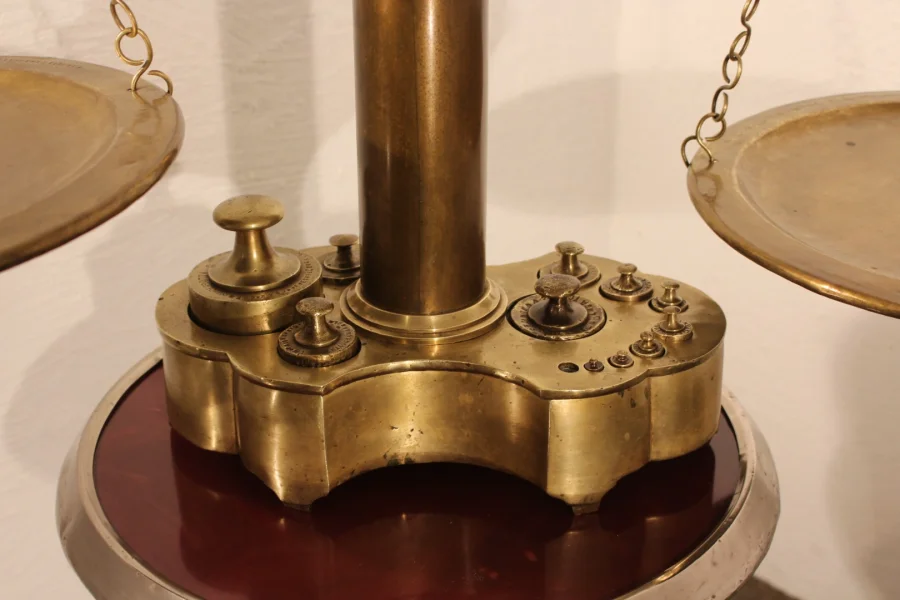 Balance  de boucher 19e siècle