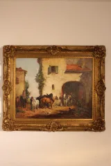 Peinture 19e siècle de Witting
