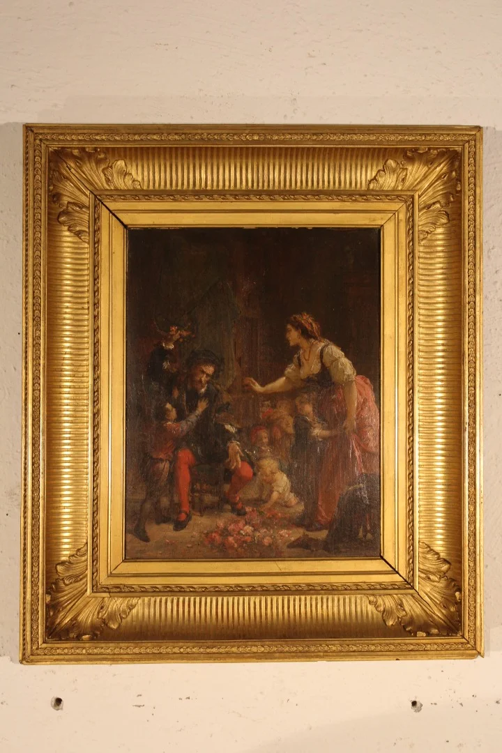 Painting by Genaille Félix