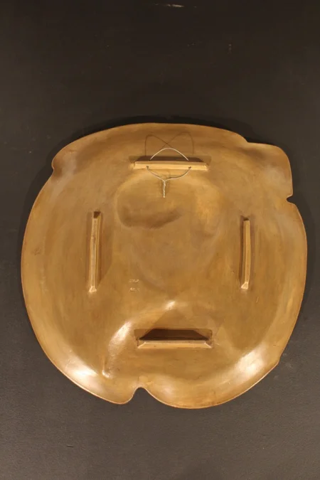 PAIR OF ART NOUVEAU WALL PLATES