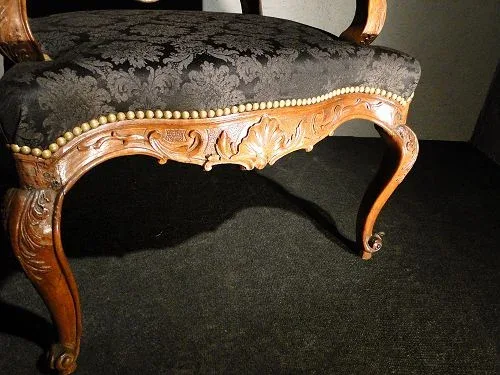 FRENCH REGENCY PERIOD ARMCHAIR