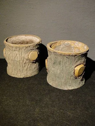 Jardinières en béton