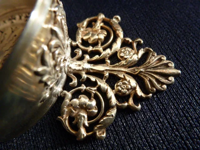 SILVER TEA STRAINER