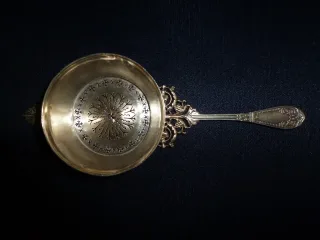 COLADOR DE TÉ PLATEADO