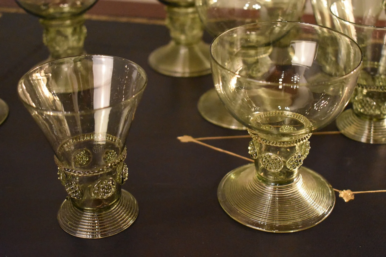Verres et carafe roemer