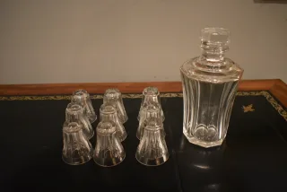 Service à liqueurs en Cristal Saint Louis