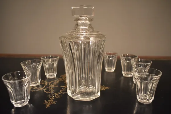 Service à liqueurs en Cristal Saint Louis
