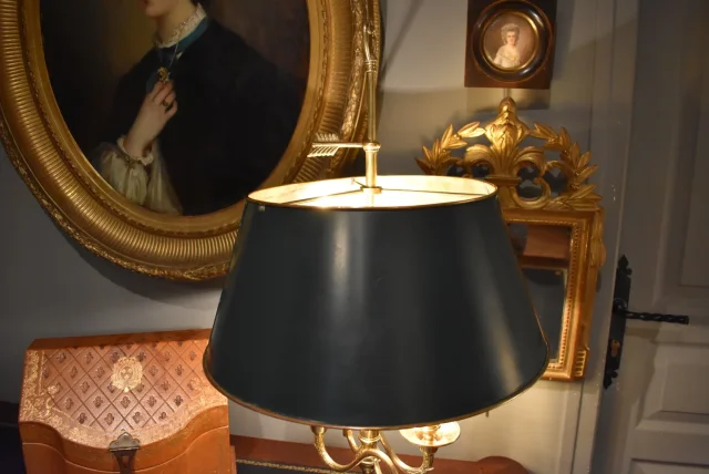 Lampe bouillotte à deux feux