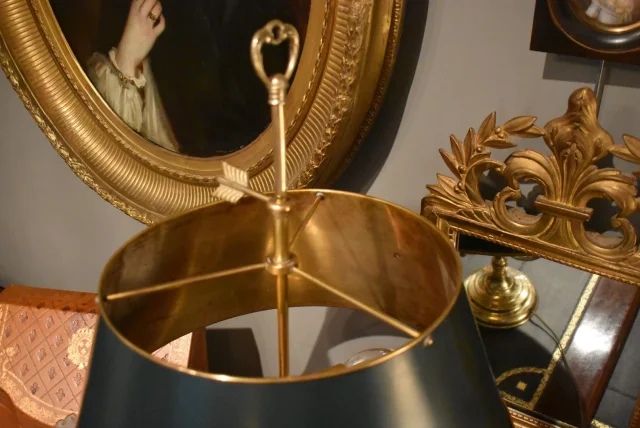 Lampe bouillotte à deux feux