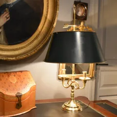 Lampe bouillotte à deux feux