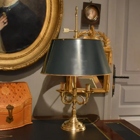Lampe bouillotte à deux feux
