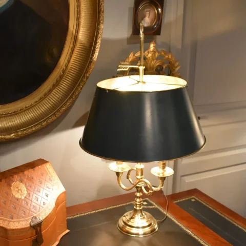 Lampe bouillotte à deux feux