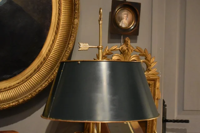 Lampe bouillotte à deux feux