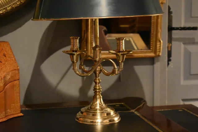 Lampe bouillotte à deux feux