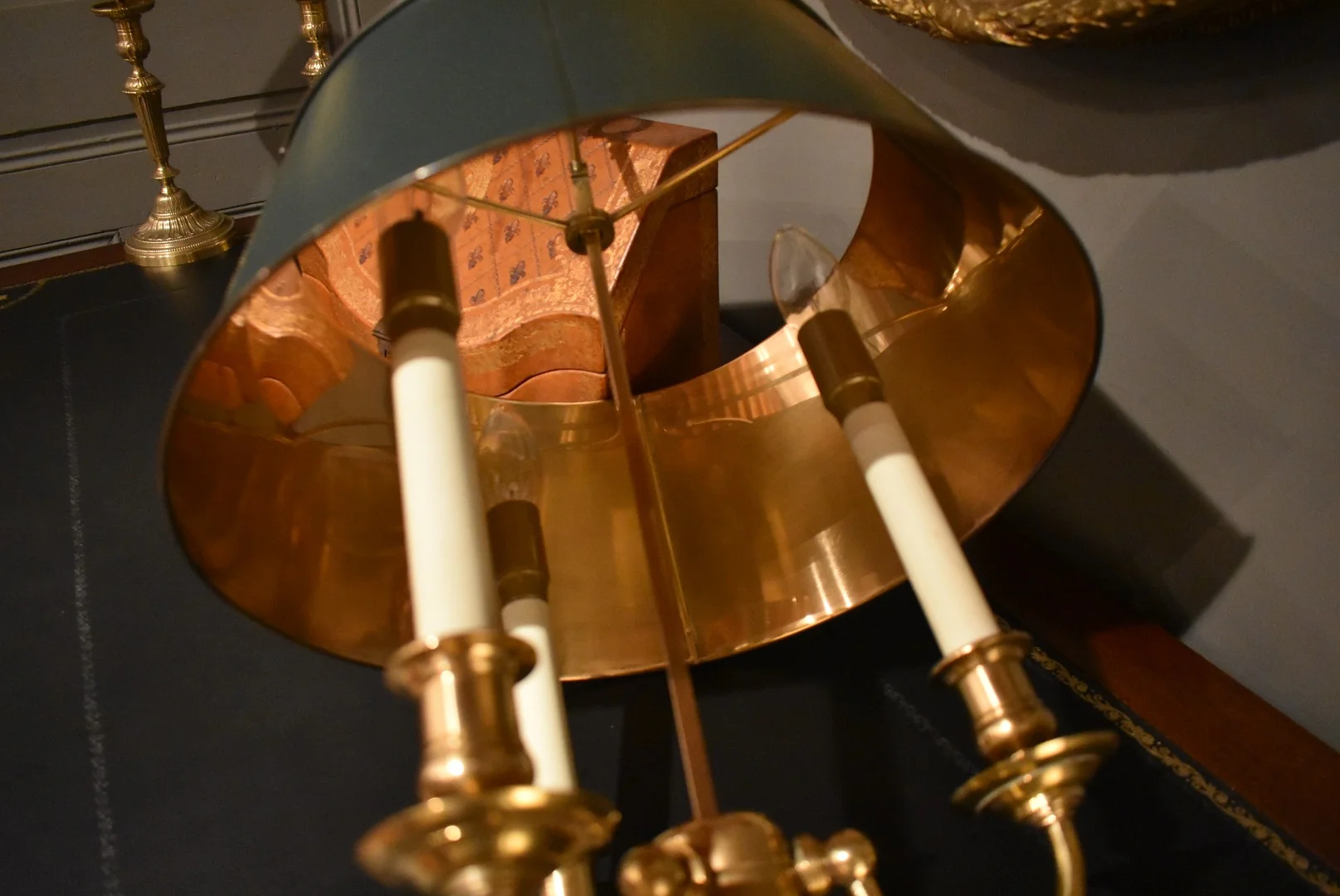 Lampe bouillotte à trois feux