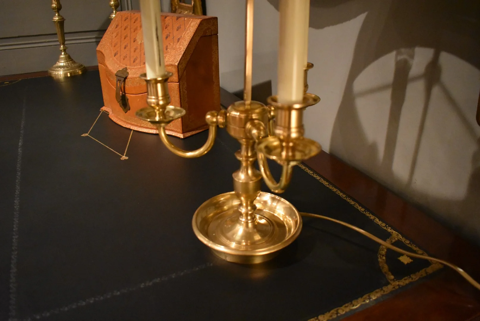 Lampe bouillotte à trois feux