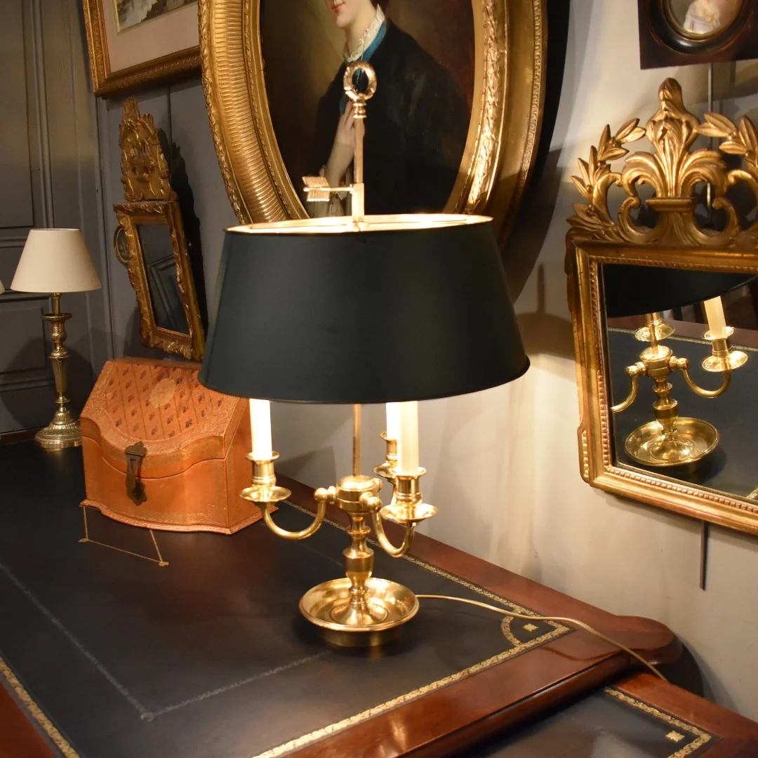 Lampe bouillotte à trois feux