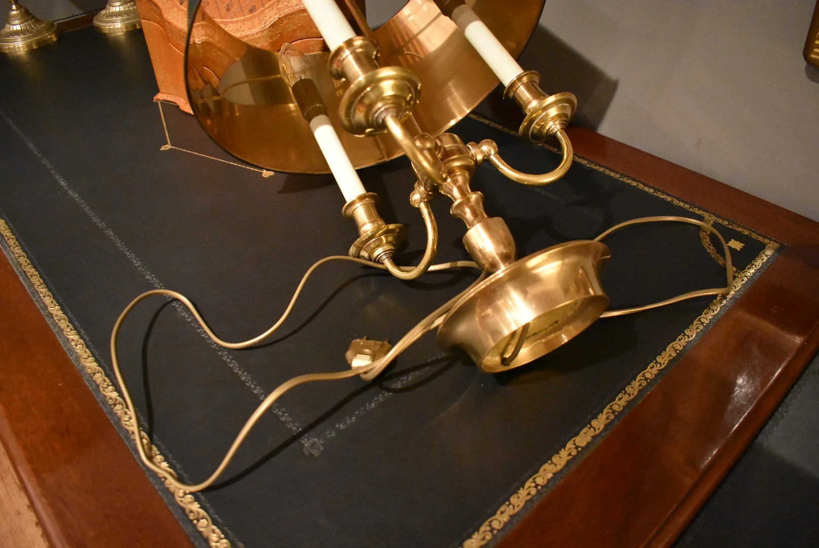 Lampe bouillotte à trois feux