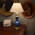 Lampe en porcelaine et bronze