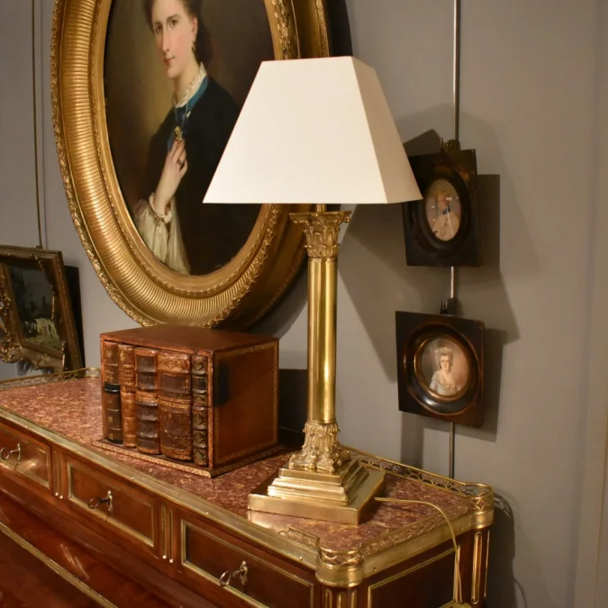 Lampe de style Empire