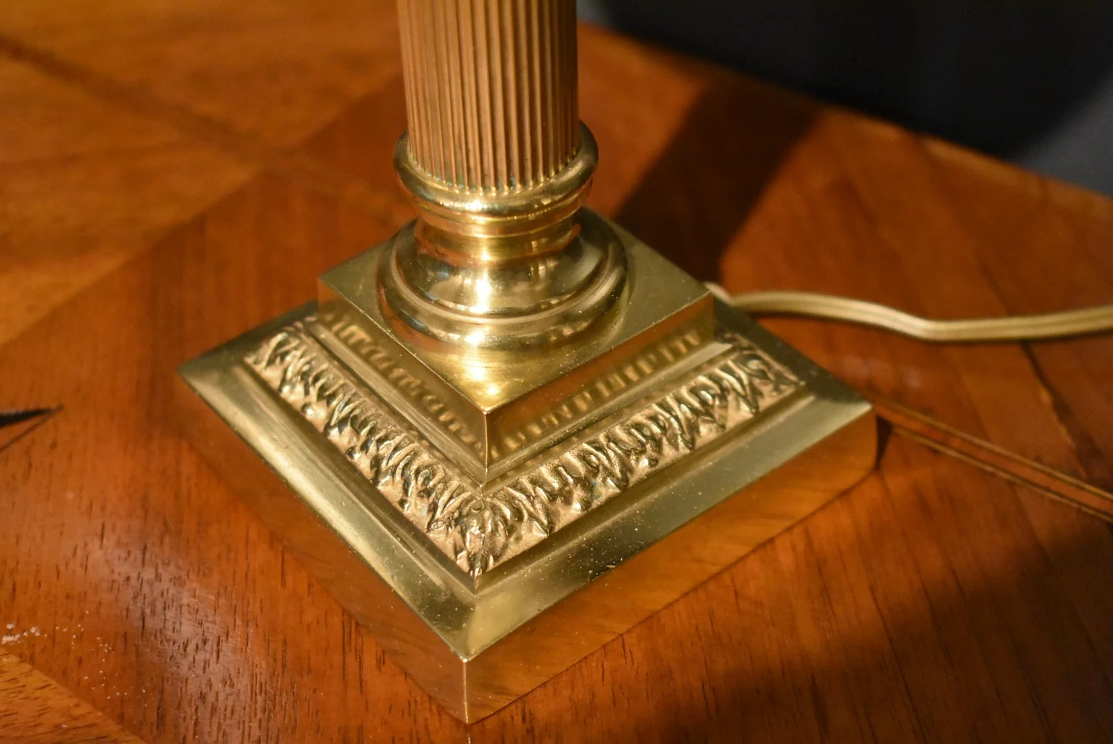 Paire de lampes bougeoirs