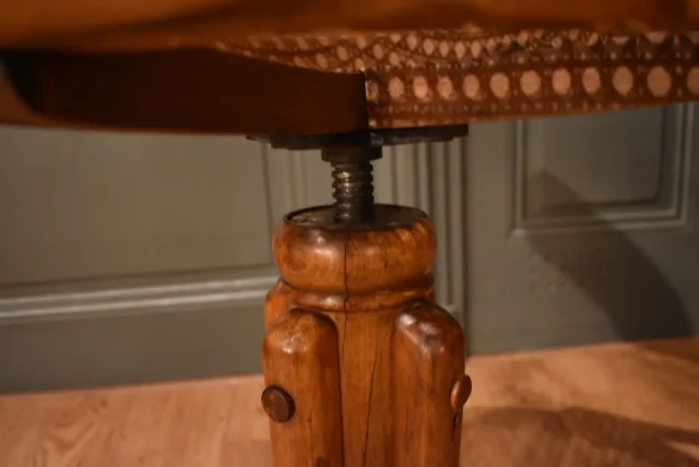 Fauteuil de bureau canné