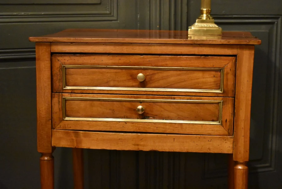 Chevet en merisier Directoire