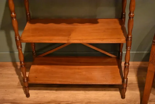 Étagère aus Mahagoni