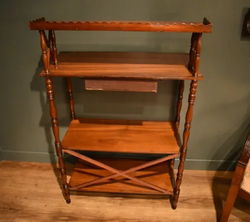 Étagère aus Mahagoni