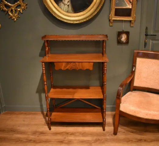 Etagère en acajou