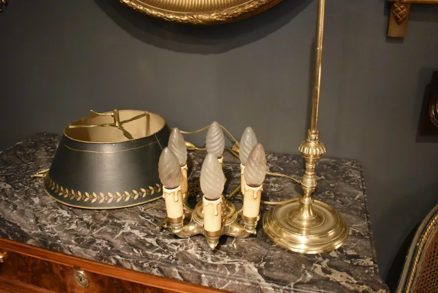 Lampe bouillotte à six feux
