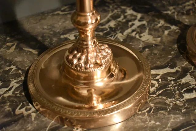 Paire de lampes Empire