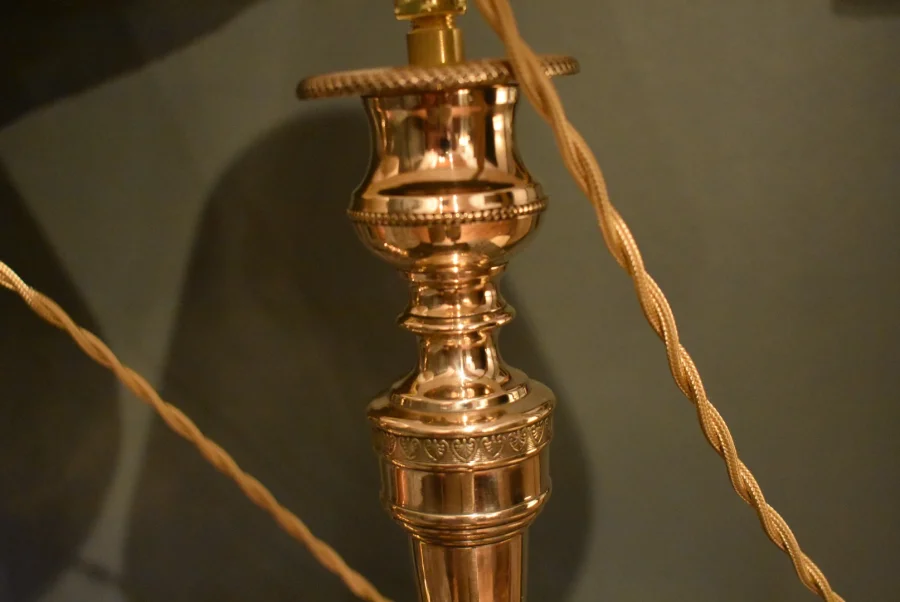 Paire de lampes Empire