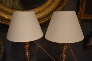 PAAR LAMPEN IM EMIRE-STIL