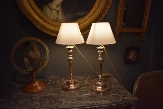 PAAR LAMPEN IM EMIRE-STIL