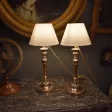 Paire de lampes Empire