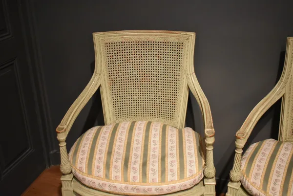 Paar Sessel im Directoire-Stil
