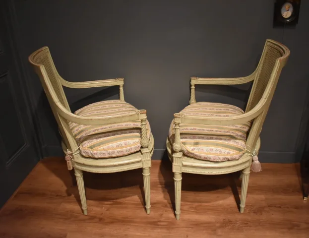 Paire de fauteuils de style Directoire