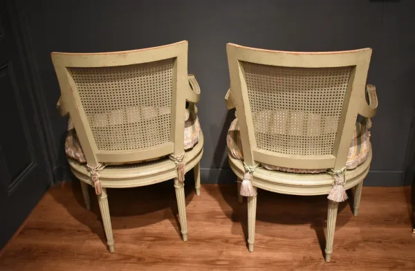 Paar Sessel im Directoire-Stil