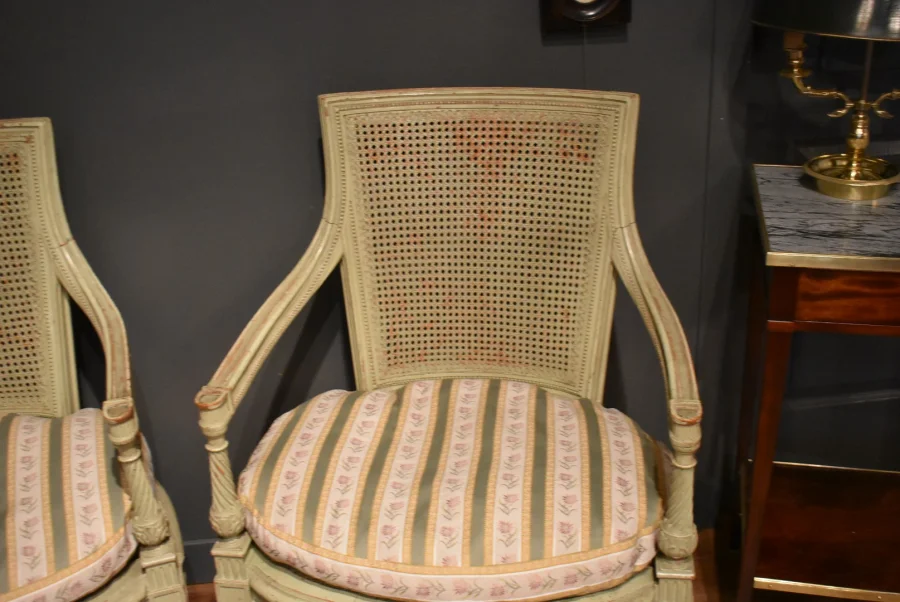 Paire de fauteuils de style Directoire